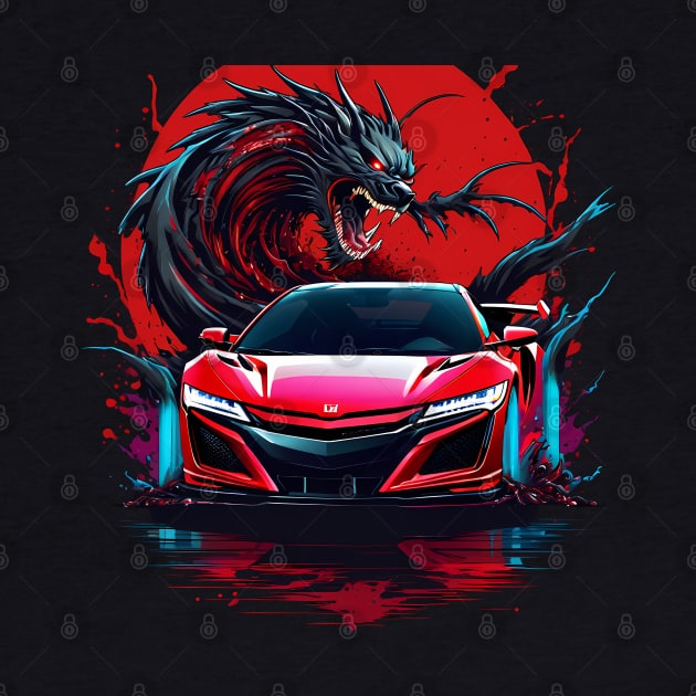 Honda NSX Dragon by TaevasDesign